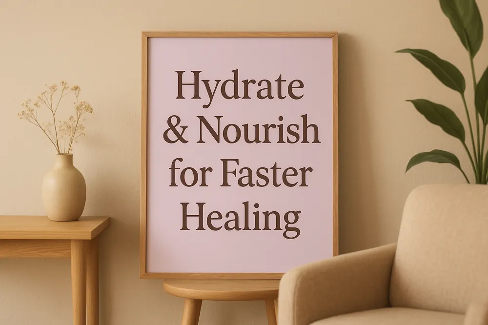 Hydrate &amp; Nourish for Faster Healing