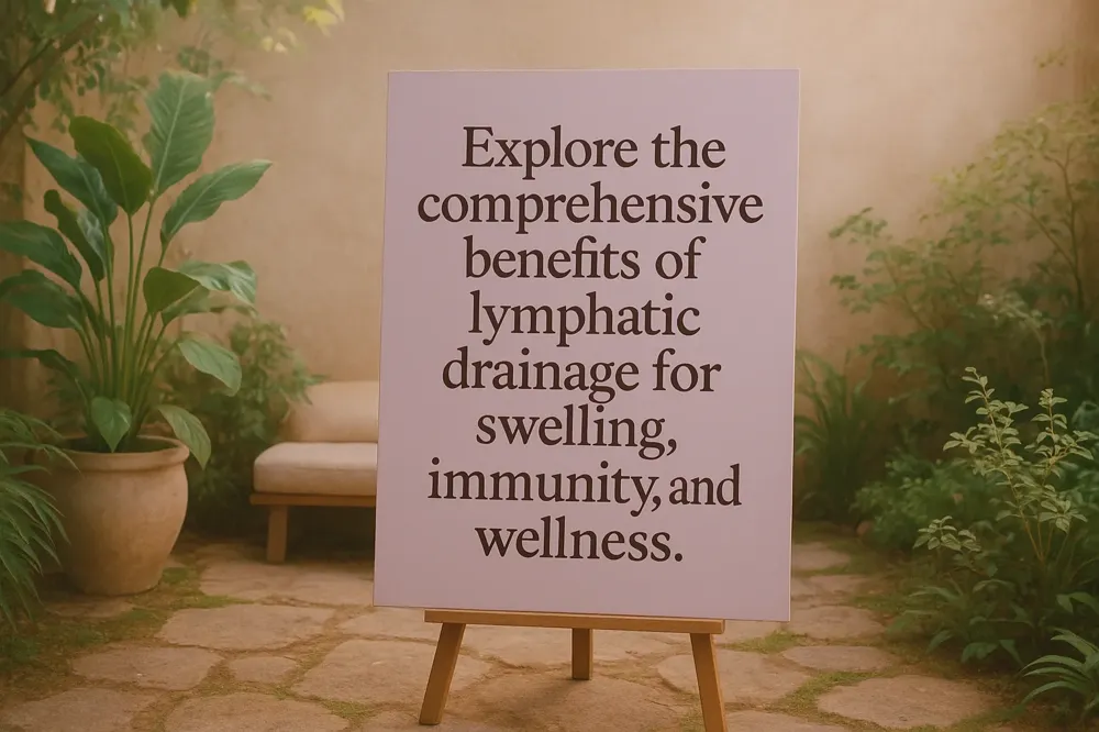Explore the comprehensive benefits of lymphatic drainage for swelling, immunity, and wellness.