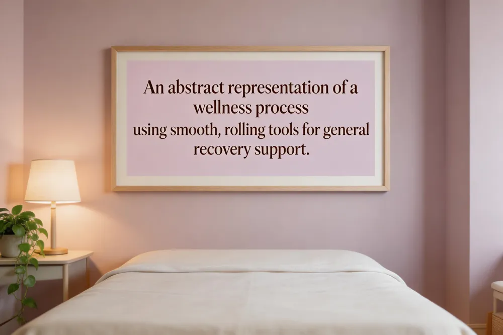 Target abdominal contouring and lymph flow with shaped rollers, aiding fluid reduction and recovery.