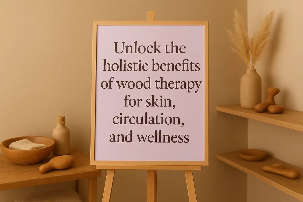 Unlock the holistic benefits of wood therapy for skin, circulation, and wellness