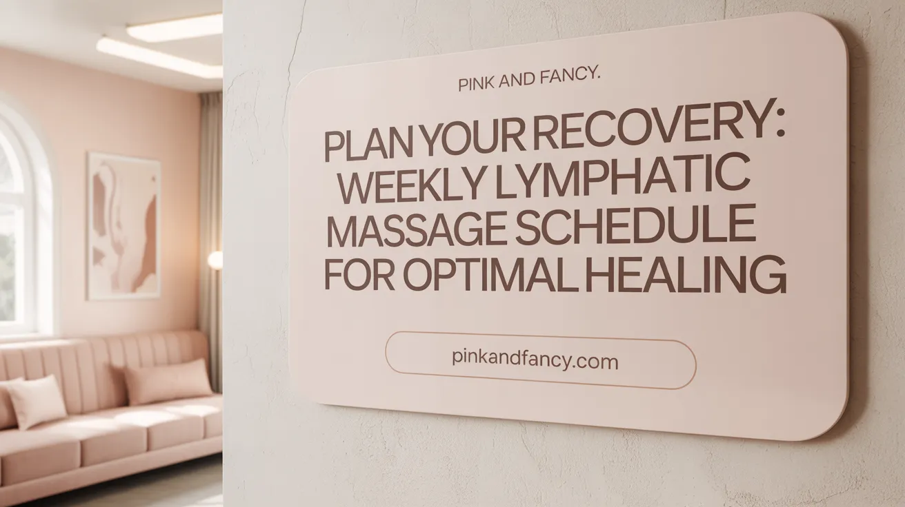 Plan Your Recovery: Weekly Lymphatic Massage Schedule for Optimal Healing