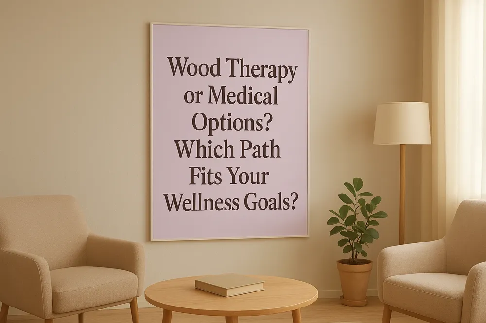 Wood Therapy or Medical Options? Which Path Fits Your Wellness Goals?