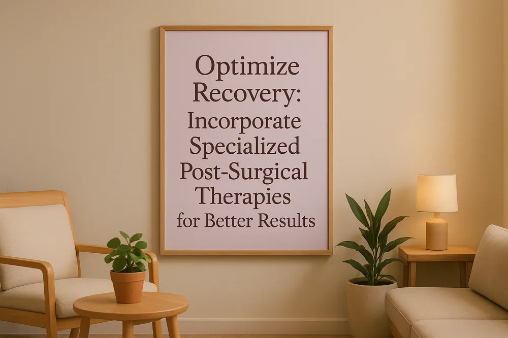 Optimize Recovery: Incorporate Specialized Post-Surgical Therapies for Better Results