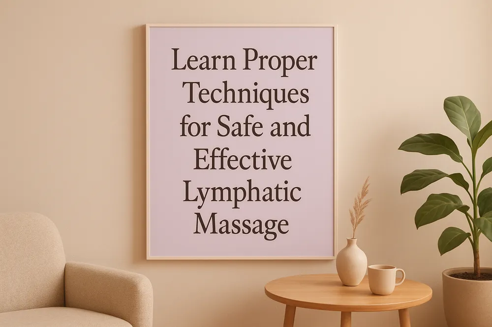 Learn Proper Techniques for Safe and Effective Lymphatic Massage