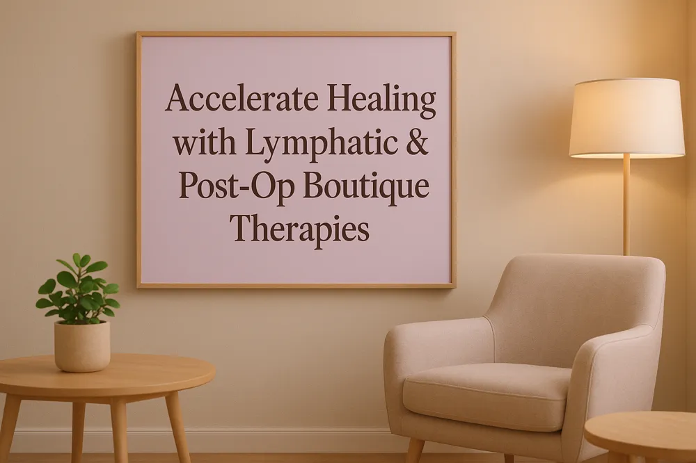 Accelerate Healing with Lymphatic &amp; Post-Op Boutique Therapies