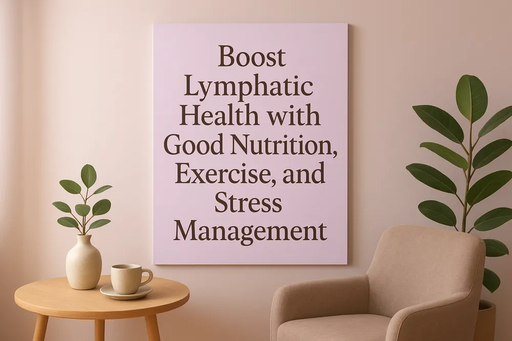 Boost Lymphatic Health with Good Nutrition, Exercise, and Stress Management