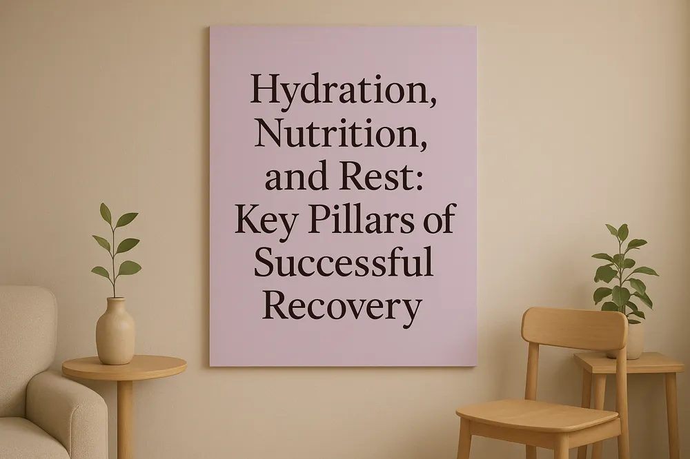Hydration, Nutrition, and Rest: Key Pillars of Successful Recovery