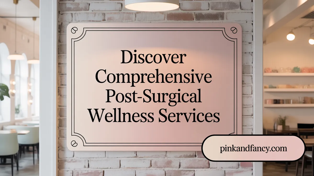 Discover Comprehensive Post-Surgical Wellness Services