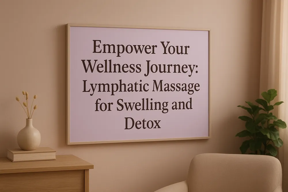 Empower Your Wellness Journey: Lymphatic Massage for Swelling and Detox