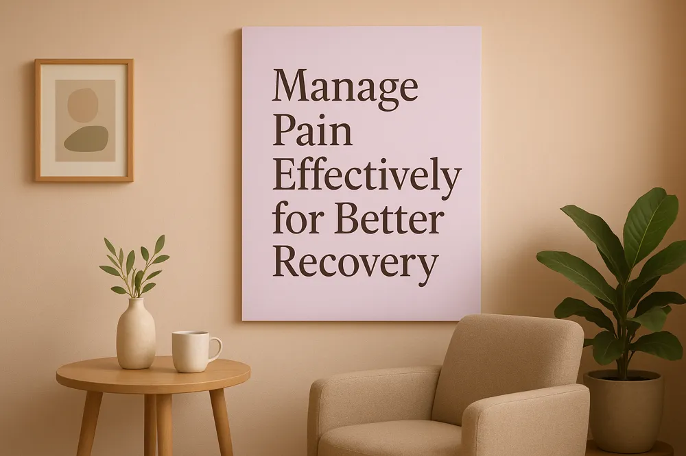 Manage Pain Effectively for Better Recovery