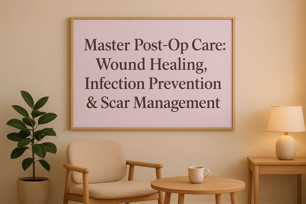 Master Post-Op Care: Wound Healing, Infection Prevention &amp; Scar Management