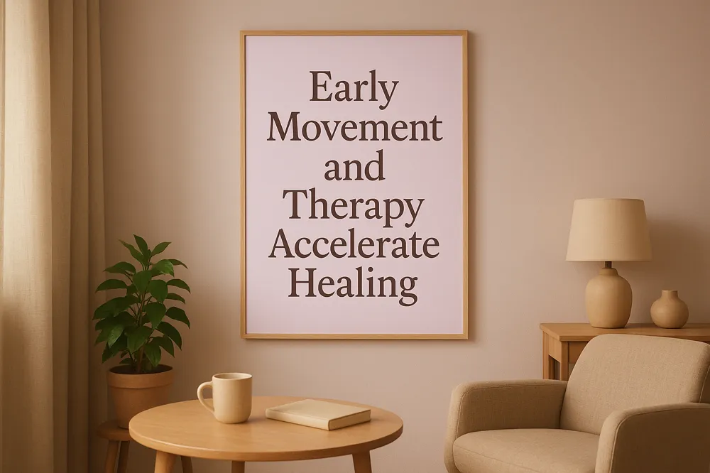 Early Movement and Therapy Accelerate Healing