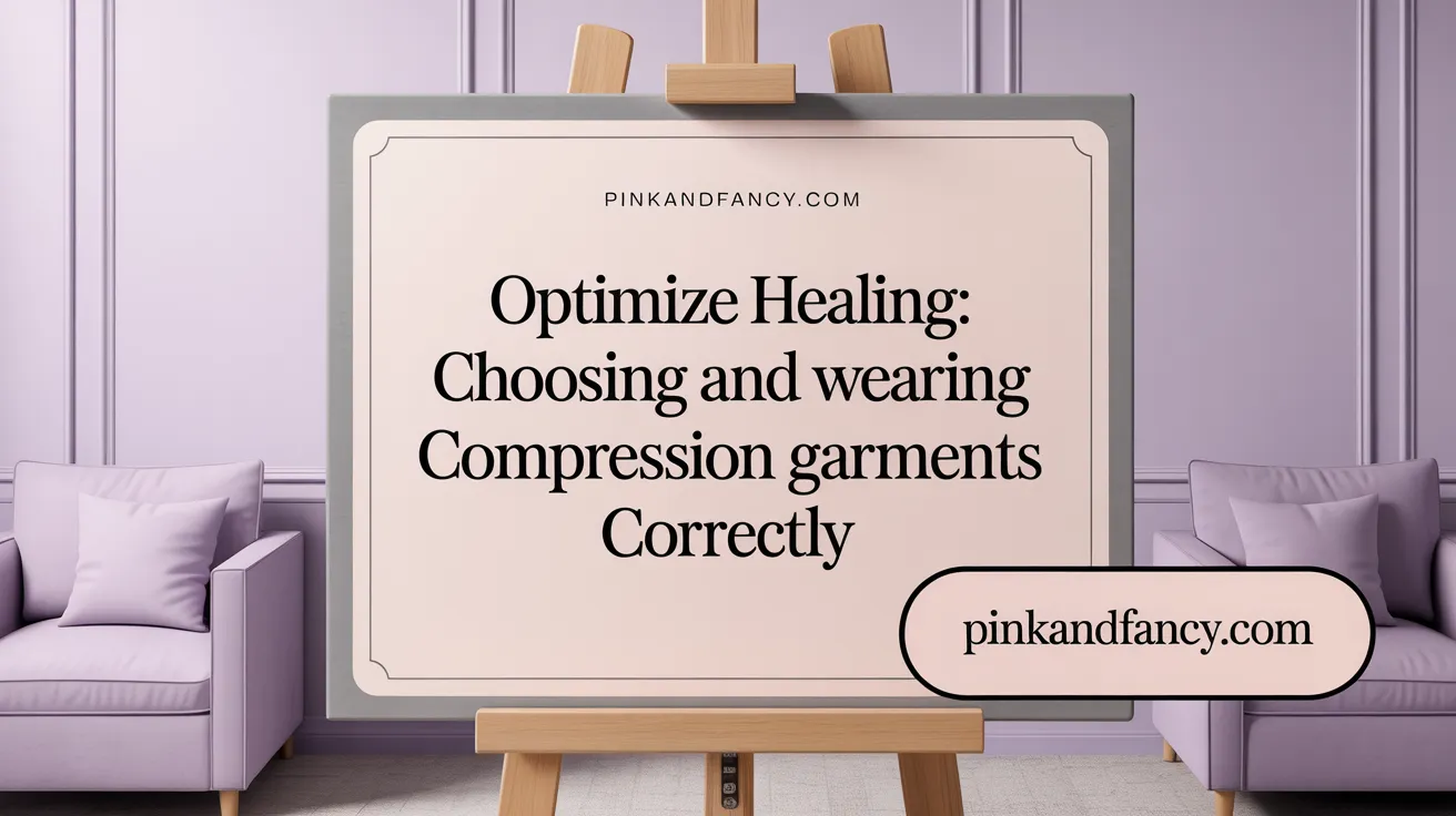 Optimize Healing: Choosing and Wearing Compression Garments Correctly