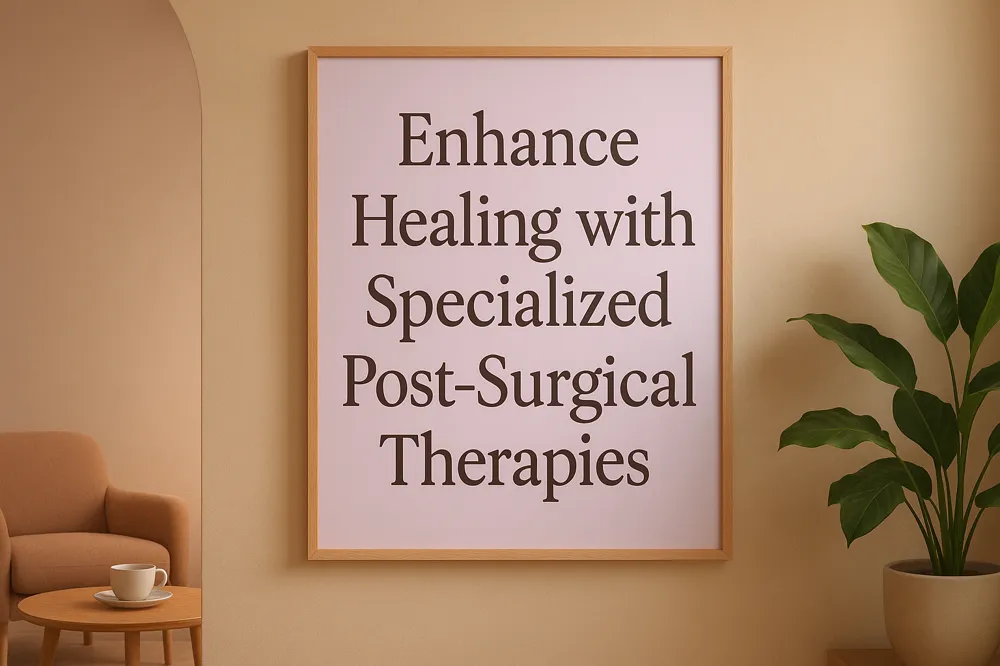 Enhance Healing with Specialized Post-Surgical Therapies