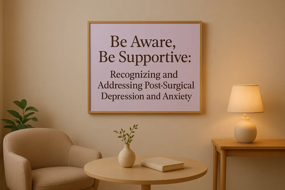 Be Aware, Be Supportive: Recognizing and Addressing Post-Surgical Depression and Anxiety