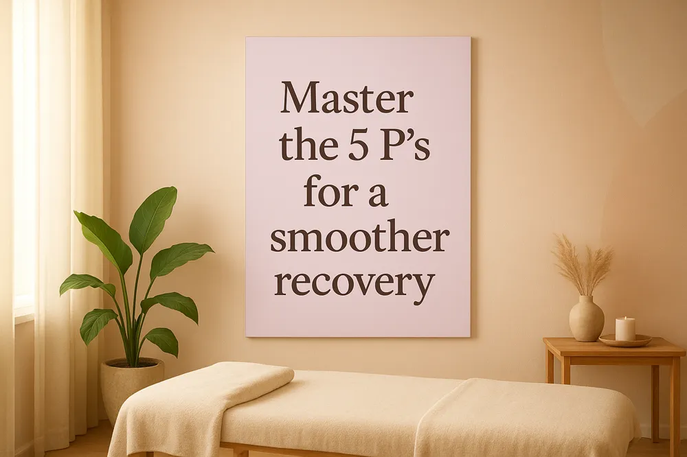 Master the 5 P's for a smoother recovery