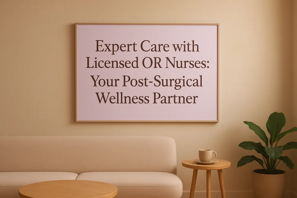 Expert Care with Licensed OR Nurses: Your Post-Surgical Wellness Partner