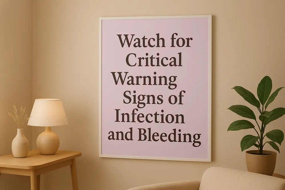Watch for Critical Warning Signs of Infection and Bleeding
