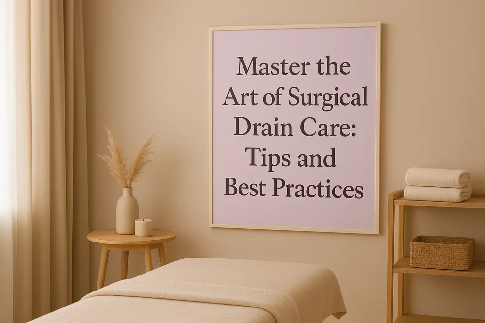 Master the Art of Surgical Drain Care: Tips and Best Practices
