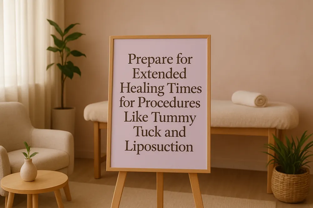 Prepare for Extended Healing Times for Procedures Like Tummy Tuck and Liposuction