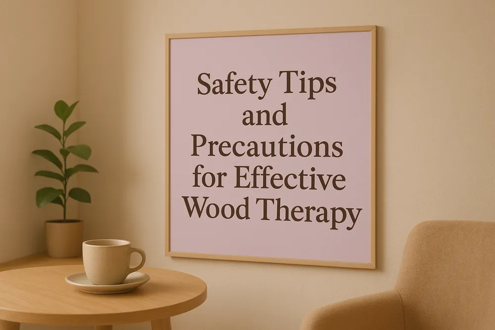 Safety Tips and Precautions for Effective Wood Therapy