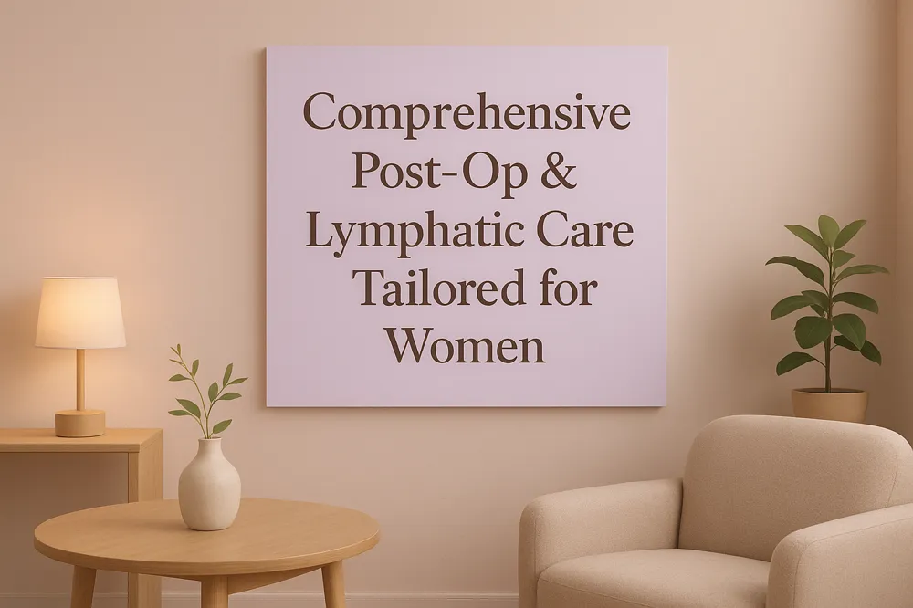Comprehensive Post-Op & Lymphatic Care Tailored for Women