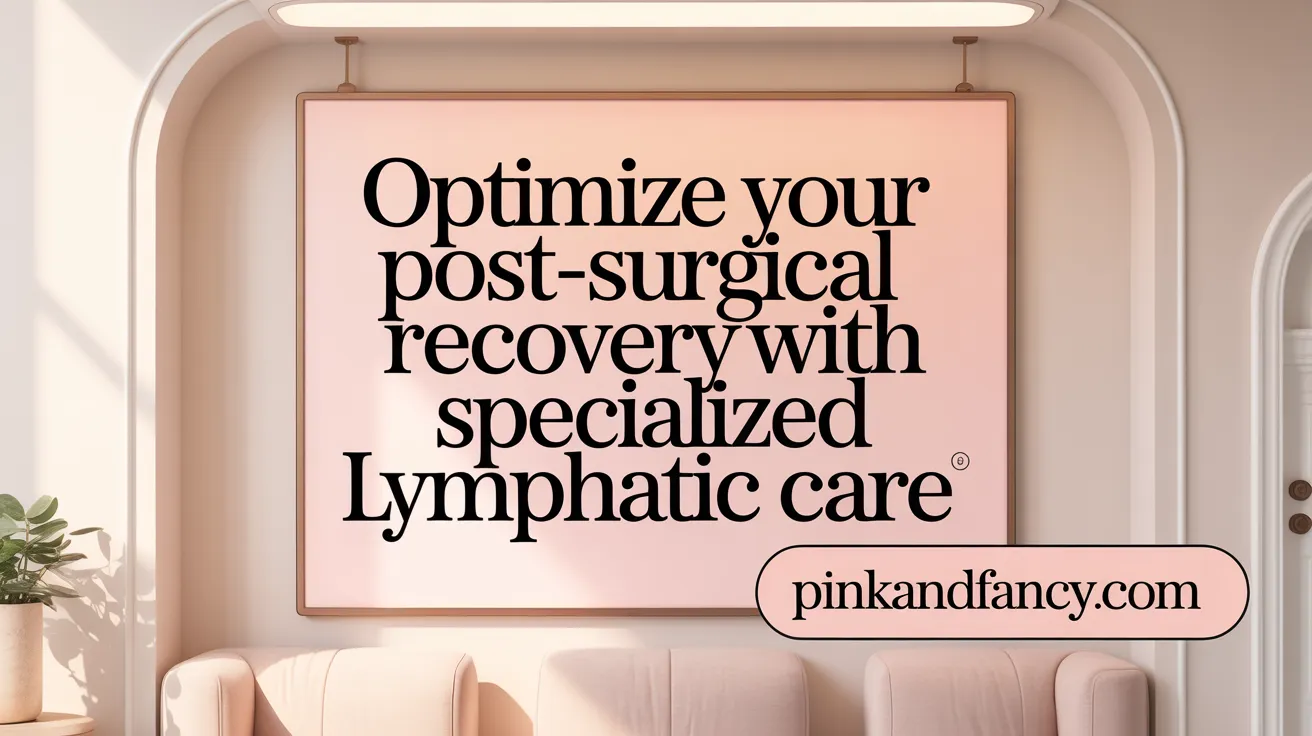 Optimize Your Post-Surgical Recovery with Specialized Lymphatic Care