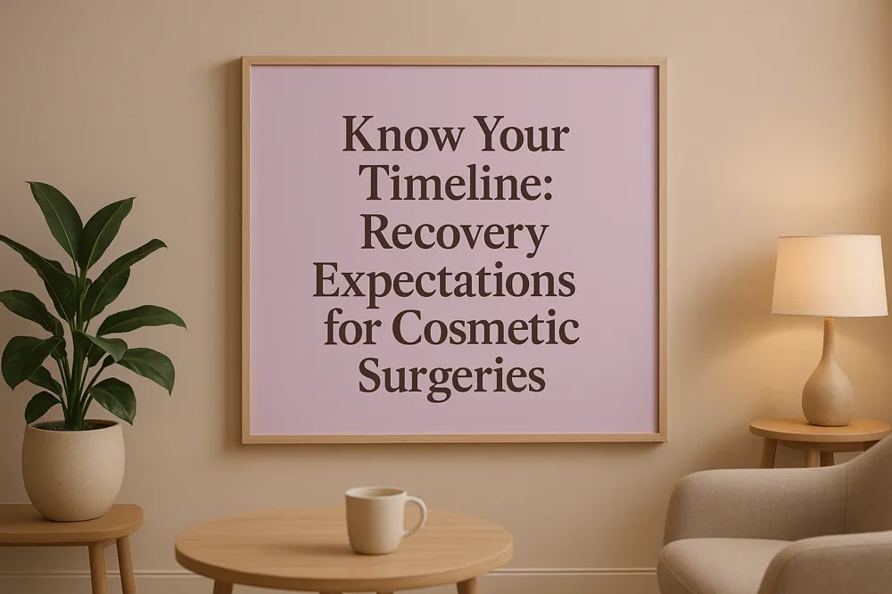 Know Your Timeline: Recovery Expectations for Cosmetic Surgeries