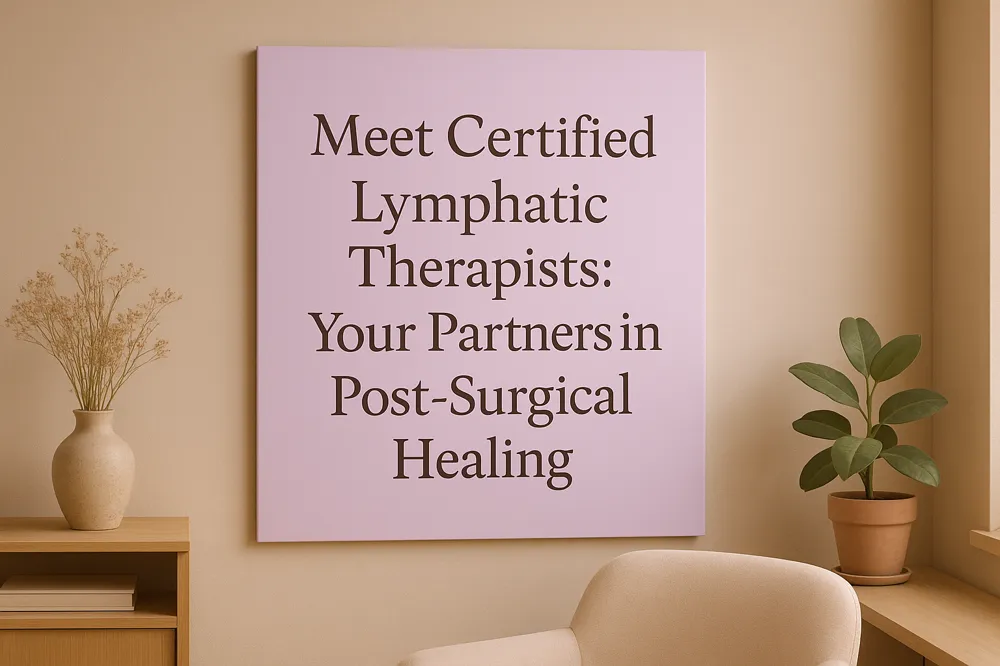 Meet Certified Lymphatic Therapists: Your Partners in Post-Surgical Healing