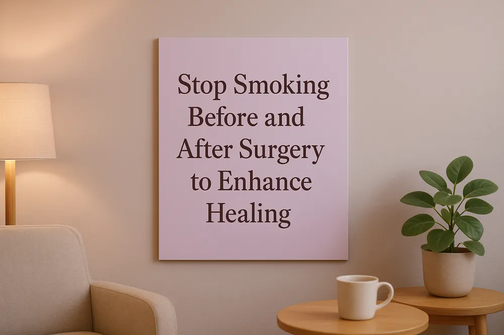 Stop Smoking Before and After Surgery to Enhance Healing