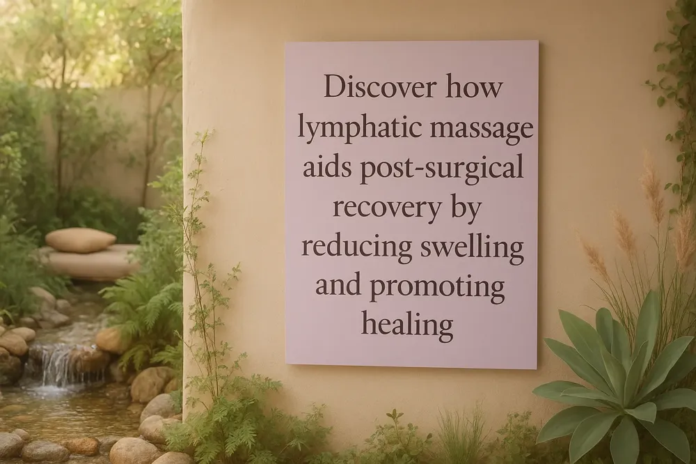 Discover how lymphatic massage aids post-surgical recovery by reducing swelling and promoting healing.