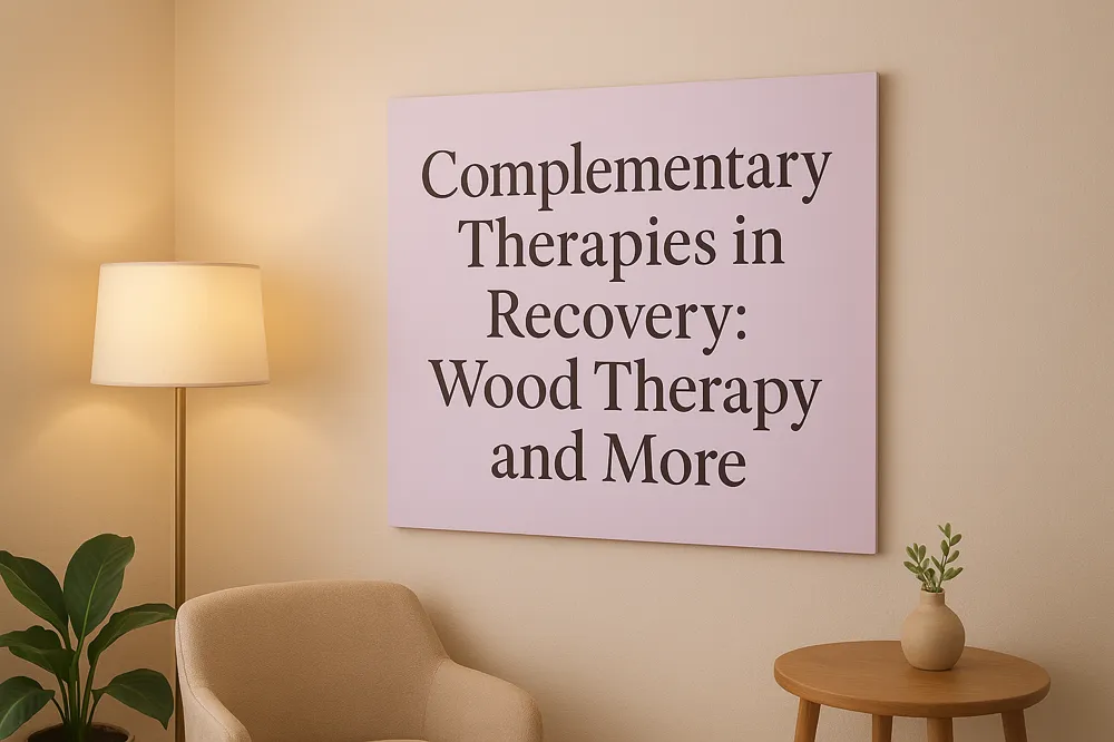 Complementary Therapies in Recovery: Wood Therapy and More