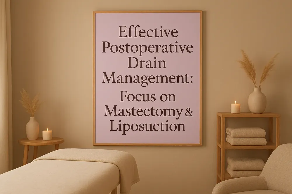 Effective Postoperative Drain Management: Focus on Mastectomy &amp; Liposuction