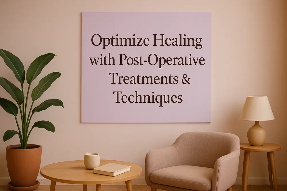 Optimize Healing with Post-Operative Treatments & Techniques