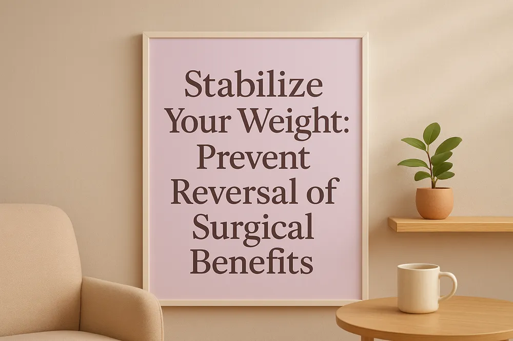 Stabilize Your Weight: Prevent Reversal of Surgical Benefits