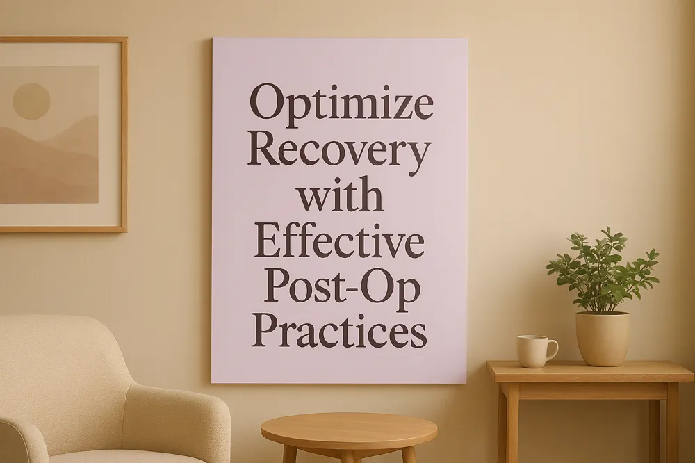 Optimize Recovery with Effective Post-Op Practices