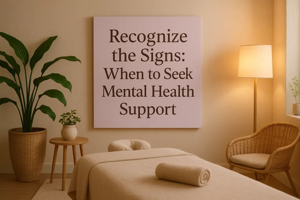 Recognize the Signs: When to Seek Mental Health Support