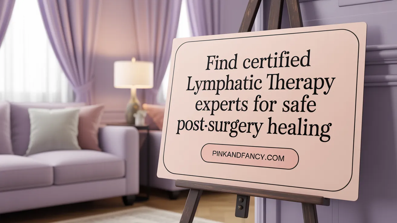 Find Certified Lymphatic Therapy Experts for Safe Post-Surgery Healing