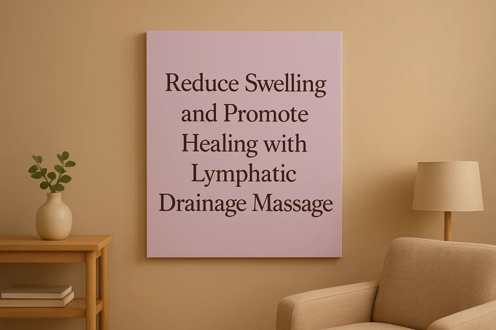 Reduce Swelling and Promote Healing with Lymphatic Drainage Massage