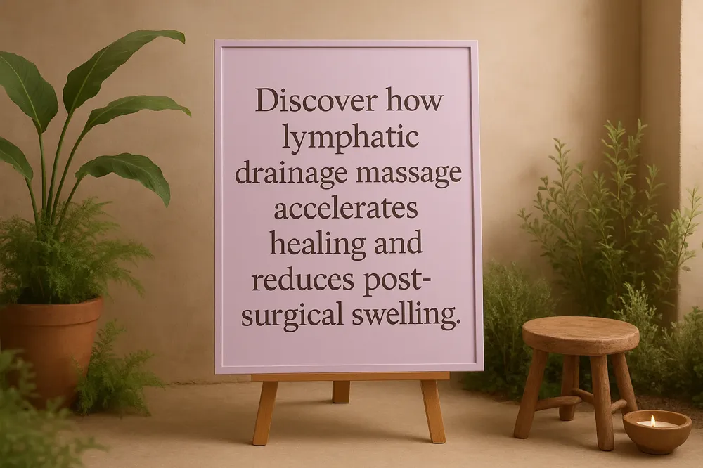 Discover how lymphatic drainage massage accelerates healing and reduces post-surgical swelling.