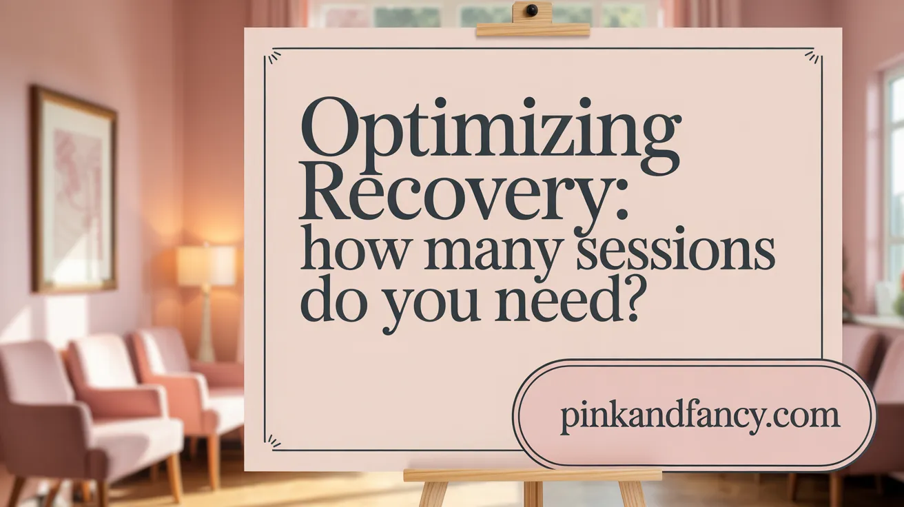 Optimizing Recovery: How Many Sessions Do You Need?