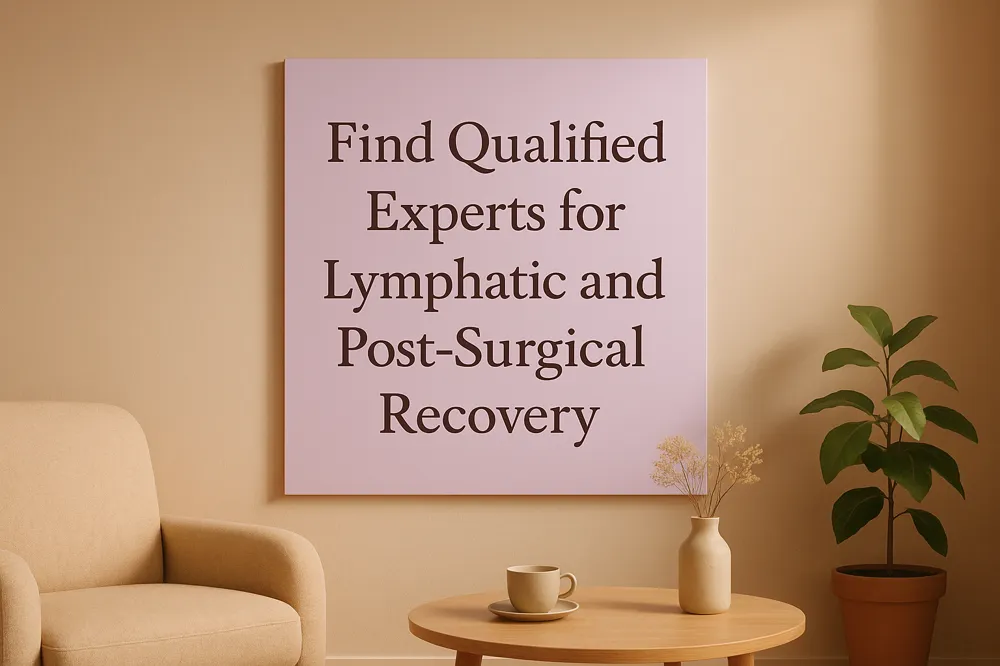 Find Qualified Experts for Lymphatic and Post-Surgical Recovery