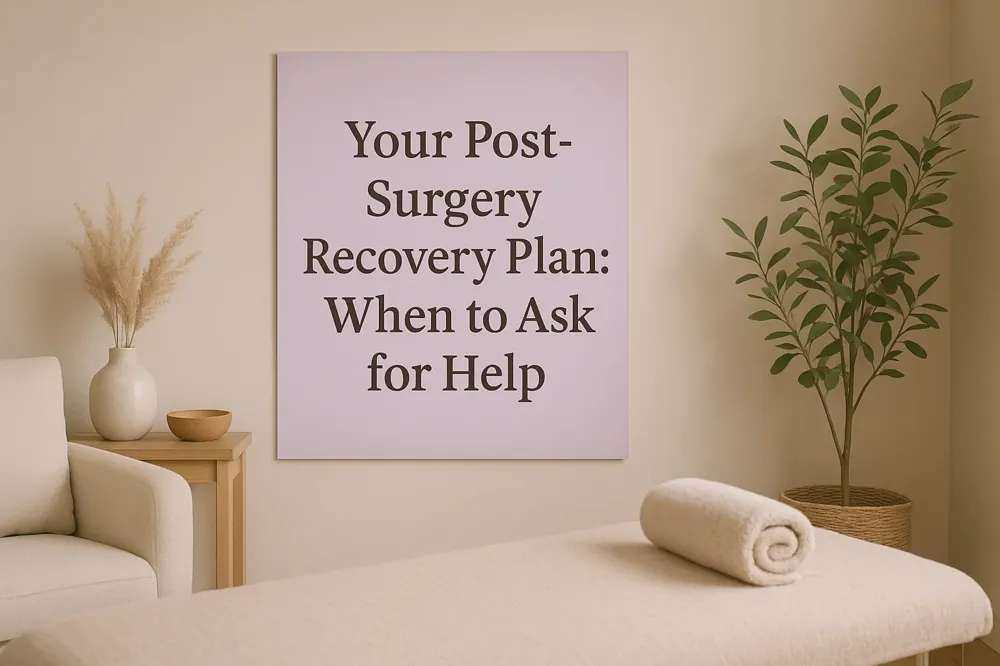 Your Post-Surgery Recovery Plan: When to Ask for Help