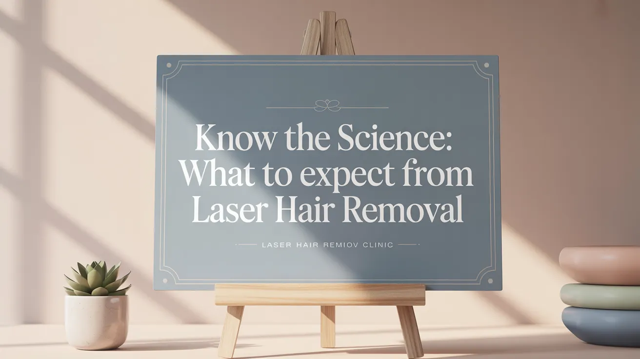 Know the Science: What to Expect from Laser Hair Removal