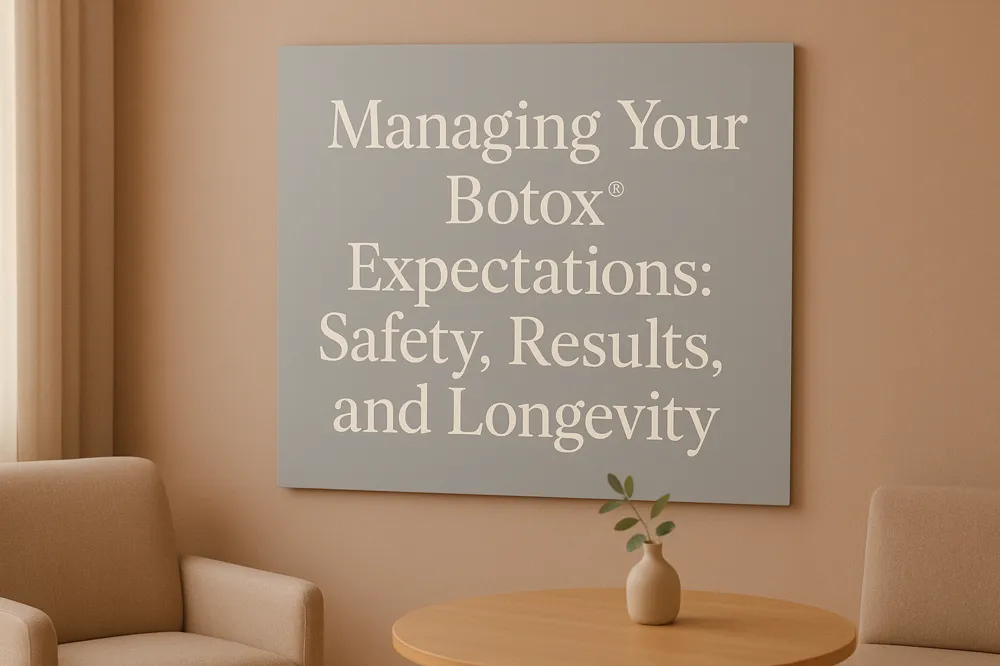 Managing Your Botox® Expectations: Safety, Results, and Longevity