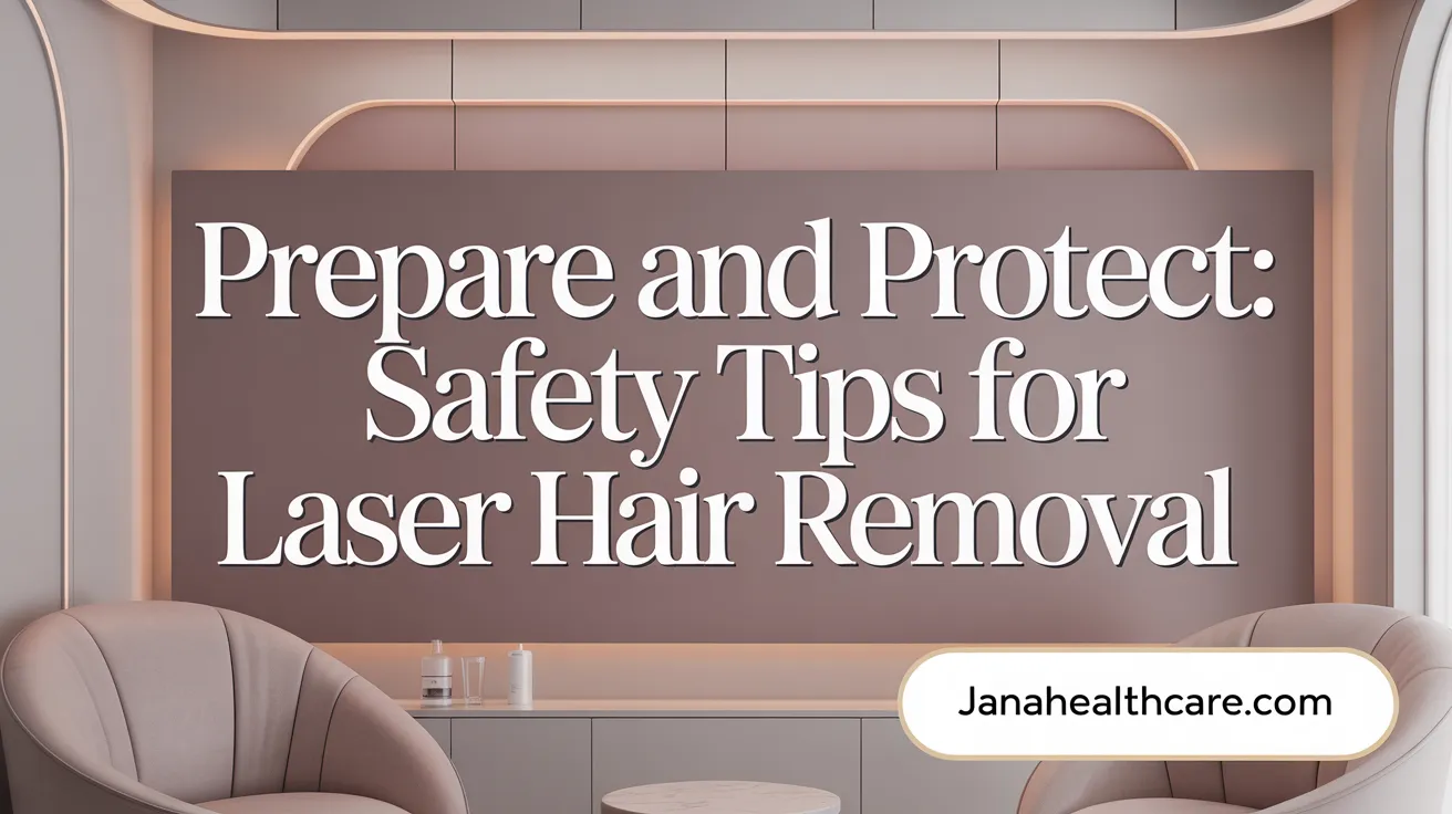 Prepare and Protect: Safety Tips for Laser Hair Removal