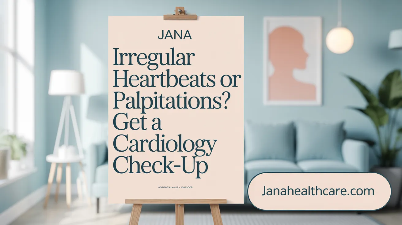 Irregular Heartbeats or Palpitations? Get a Cardiology Check-up