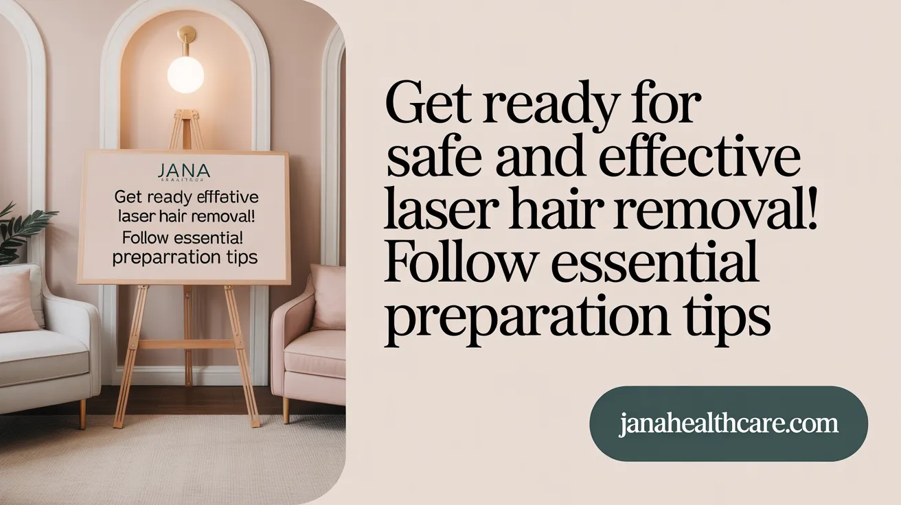 Get Ready for Safe and Effective Laser Hair Removal! Follow Essential Preparation Tips