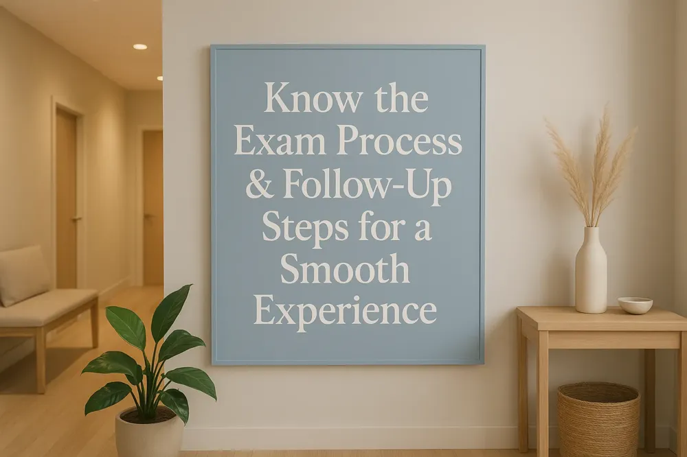 Know the Exam Process & Follow-Up Steps for a Smooth Experience