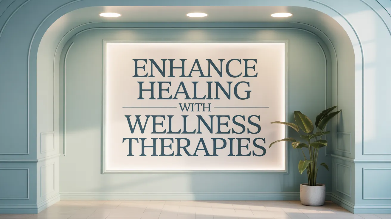 Enhance Healing with Wellness Therapies